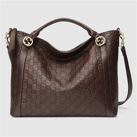 brown and black gucci bag|gucci dark brown leather bag.